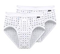 Schiesser Men's Sports Briefs (Pack of 2) White (100-White), 7