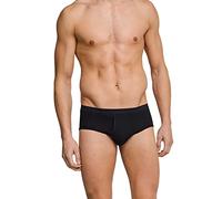Schiesser Men's Sports Briefs with Fly - Original Fine Rib