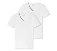 Schiesser Men's T-Shirt 2 Pack - Series "95/5", V-Neck, S-4XL