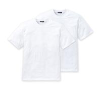 Schiesser Mens T-Shirt 2-Pack Short Sleeve Crew Neck Undershirt