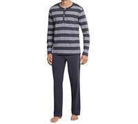 Schiesser Men's two-piece pyjamas, Grey (anthracite 203), 48 cm