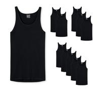 Schiesser Mens Undershirt - Jacket,Without Arm,Original Ribbed,1 2 3 5 Pack