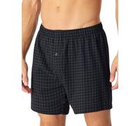 Schiesser Men's Underwear Boxer Shorts Soft and Comfortable Without Elastic Waistband Organic Cotton Casual, Black_180507, XL