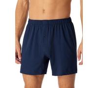 Schiesser Men's Underwear Boxer Shorts for Men Soft and Comfortable without Elastic Waistband Organic Cotton - Cotton Casual, Dark Blue_180506, S