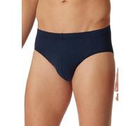 Schiesser Men's Underwear Mini Briefs Soft and Comfortable Without Elastic Waistband Organic Cotton Casual, Dark Blue_180502, XXXL