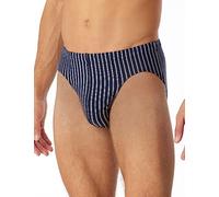 Schiesser Men's Unterwäsche Minislip für Männer Weich und Bequem Ohne Gummibund Bio Baumwolle-Cotton Casual Underwear, Dark Blue_180498, XL