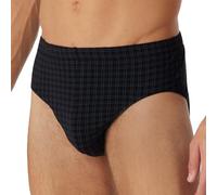 Schiesser Men's Unterwäsche Minislip für Männer Weich und Bequem Ohne Gummibund Bio Baumwolle-Cotton Casual Underwear, Black_180503, XL