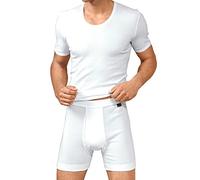 Schiesser Men's Y-fronts Thermal Bottoms, White (100-Weiss), 8