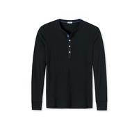 Schiesser Revival Mens Long Sleeve Shirt Underwear Casual 100% Cotton