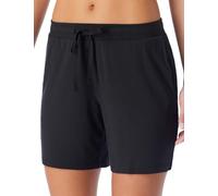 Schiesser Schiesser Women's Pyjama Bottoms Short Bermuda Modal - Mix + Relax Pyjama Bottoms (Pack of 1), Black_184106, 16