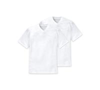 Schiesser Short Sleeve American T-Shirt Twin Pack White