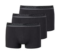 Schiesser Men's 3 Pack Boxer Shorts Underwear Tight-Cotton, Black_173905, M (Pack of 3)