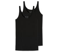 Schiesser Women Camisole, 2 Pack - Single Jersey, Series 95/5, Solid