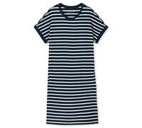 Schiesser Women Nightgown 95cm - Nightwear, Short Sleeve, Cotton, Pattern