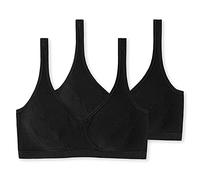 Schiesser Women's 2 Pack Bustier with Cups Organic Cotton - 95/5 Organic