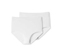 Schiesser Women's 2 Pack Maxi Briefs Organic Cotton - 95/5 Organic