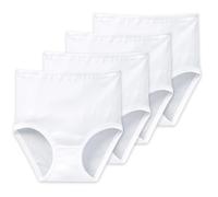 Schiesser Women's 4-Pack Waist Slips - Classic Essentials Maxi Slip Fine Rib