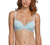 Schiesser Women's Bügel-BH mit Schale Bra, Blue (Aqua 833), 34 C