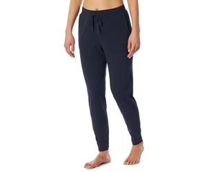 Schiesser Women's Lange Schlafhose mit Bündchen-Mix + Relax Pajama Bottom, Dark Blue_182271, 36