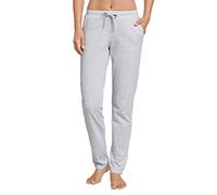 Schiesser Women's Mix & Relax Jerseyhose Lang Pyjama Bottoms, Grey (Grey Blend 202), 12