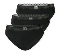 Schiesser Women's Rio Briefs, 3-Pack - 3 Pack Rio Slip, Stretch Cotton, Solid