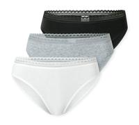 Schiesser Women's Rio Briefs, 3-Pack - 3 Pack Rio Slip, Stretch Cotton, Solid