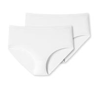 Schiesser Women's Slip 2 Pack - Midi Slip, Cotton Stretch, Solid