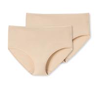 Schiesser Women's Slip 2 Pack - Midi Slip, Cotton Stretch, Solid
