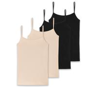 Schiesser Women's Spaghetti Top, 4 Pack - Single Jersey, Series 95/5, Solid