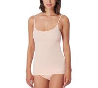 Schiesser Women's Spaghetti Top Vest-Luxury Cotton Underwear, Peach Whip_181511, UK 20