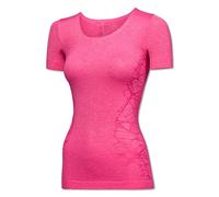 Schiesser Women's Sport Shirt 1/2 Thermal Top, Red (Pink-Mel. 520), 14
