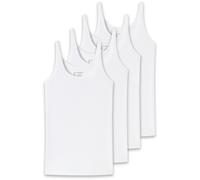 Schiesser Women's Tank Top, 4 Pack - Single Jersey, Series 95/5, Solid