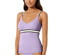 Schiesser Women's Tankini Bikini Top Tankini Top, Flieder, S