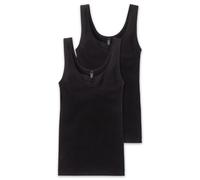 Schiesser Women's Undershirts, 2-Pack - "Cotton Essentials", Tank Top, Cotton...