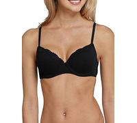 Schiesser Women's Underwired Bra with Cup and Lace - Pure Cotton