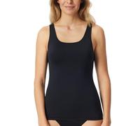 Schiesser Women's Vest Tank Top Single Jersey Unique Micro Base Layer Shirt, Black_181424, 36, Black_181424, 10