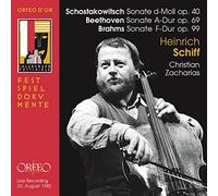 Schiff/Zacharias - Dmitri Shostakovich: Sonata for Cello and Piano, Op. 40, Ludwig van Beethoven: Sonata for Cello and Piano, Op. 69, Johan