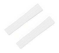 SCHIK 18mm 19mm watchband for Patek strap for Philippe belt Ladies Aquanaut 5067A 491PTK Rubber Watch band(White,18mm no buckle)