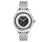 SCHILD Men's 43mm Johann Swiss Automatic Black Swiss Automatic Watch with Solid Stainless Steel Bracelet SC-1003-11
