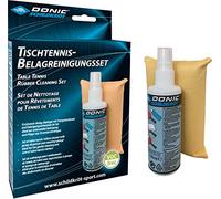 Schildkröt Donic-Schildkröt Cleaning Kit for Table Tennis Bats, 100 ml of Foam in a Pump Sprayer Plus Sponge, Refreshing Bat Coatings, 828529