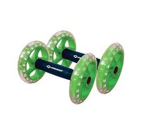 Schildkröt Fitness Dual Roller, Set of 2, New Version with Ball Bearings, Core Wheel, AB Trainer, 960147