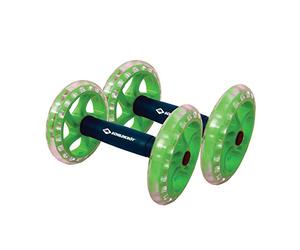 Schildkröt Fitness Dual Roller, Set of 2, New Version with Ball Bearings, Core Wheel, AB Trainer, 960147