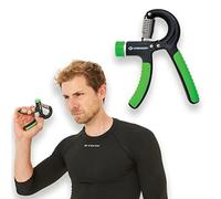 Schildkröt Fitness Hand Muscle Trainer Pro, Adjustable Resistance, Black/Green, in a Blister Pack, 960122