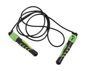 Schildkröt Fitness - Jump Rope Mit Zählwerk - Skipping rope black/green