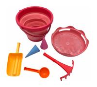 Schildkröt Fun Sports - 7in1 Sandspielzeug Set - Beach toy red