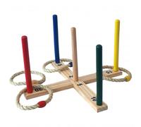 Wooden Throwing Game 38 X 38 X 21 Cm