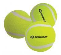 Schildkröt Funsports Tennis Balls, 3 Pieces, for Leisure Play, Yellow, 970048