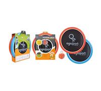 OGO Sport Schildkröt Set Mezo, 2 Extra Large Discs Ø38cm, 1 Kush Ball, the Fun Popular Game, 970093