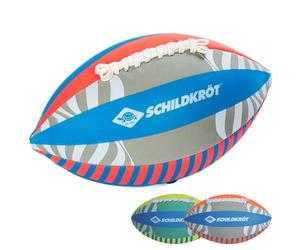 Schildkröt Neoprene American Football, Size 6, 26.5 x 15 cm, Assorted Colours, Non-Slip Textile Surface, Salt Water Resistant, Ideal for Beach and Garden, 970345