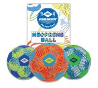 Schildkröt Neoprene Beach Soccer Ball, Size 5, Ø 21 cm, Assorted Colours, Non-Slip Textile Surface, Salt Water Resistant, 970343